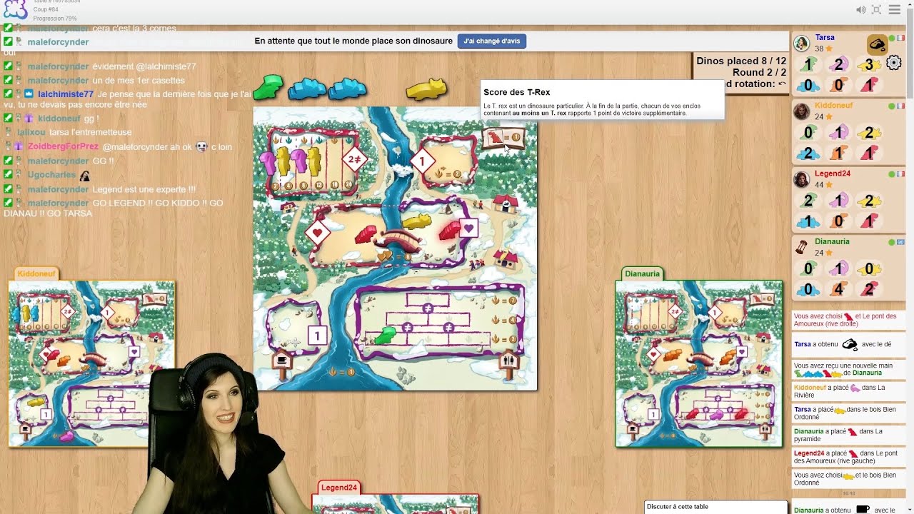 🎲 DRAFTOSAURUS : jeu de draft addictif sur BOARD GAME ARENA, team filles !