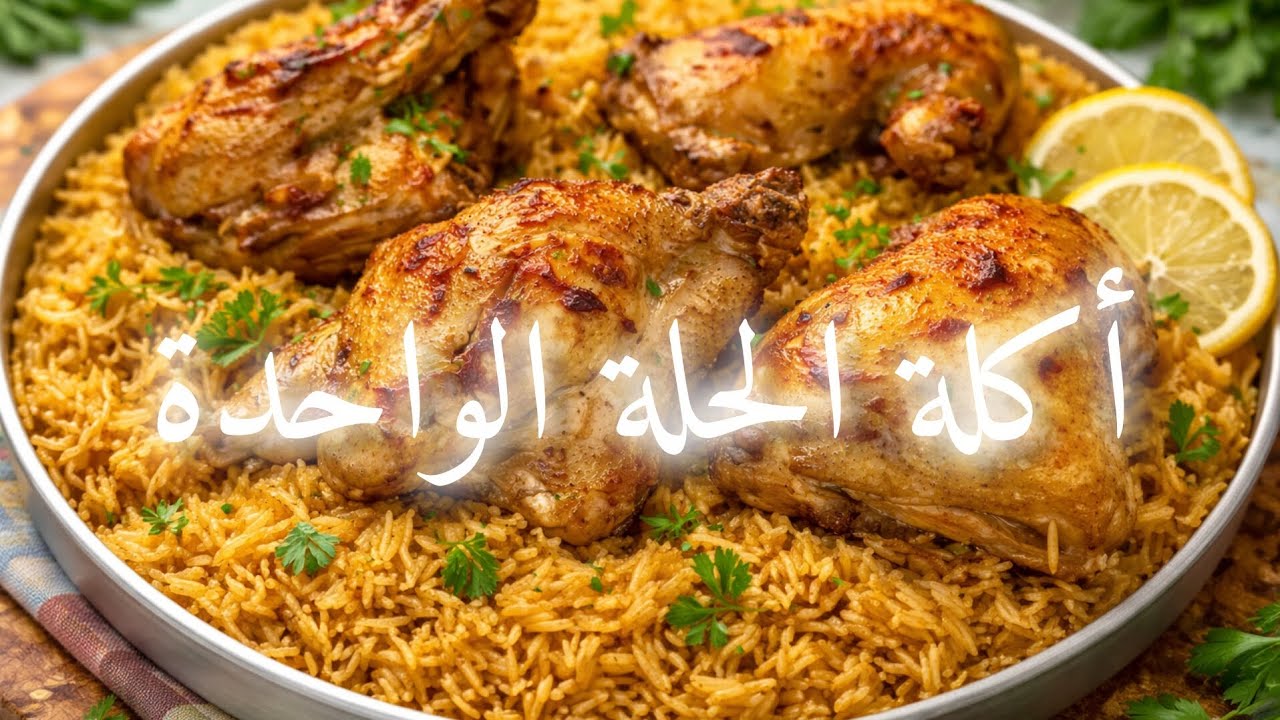 طريقة عمل رز مبهر بالفراخ للمبتدئات | أسهل أكلة للمغتربات بمكونات بسيطة