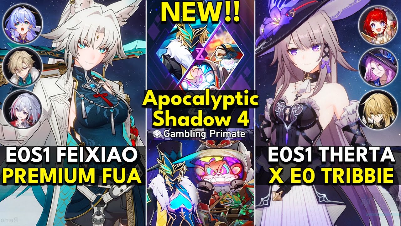 NEW Apocalyptic Shadow Floor 4 3 Stars | E0S1 Feixiao & E0S1 The Herta | Honkai: Star Rail 3.1
