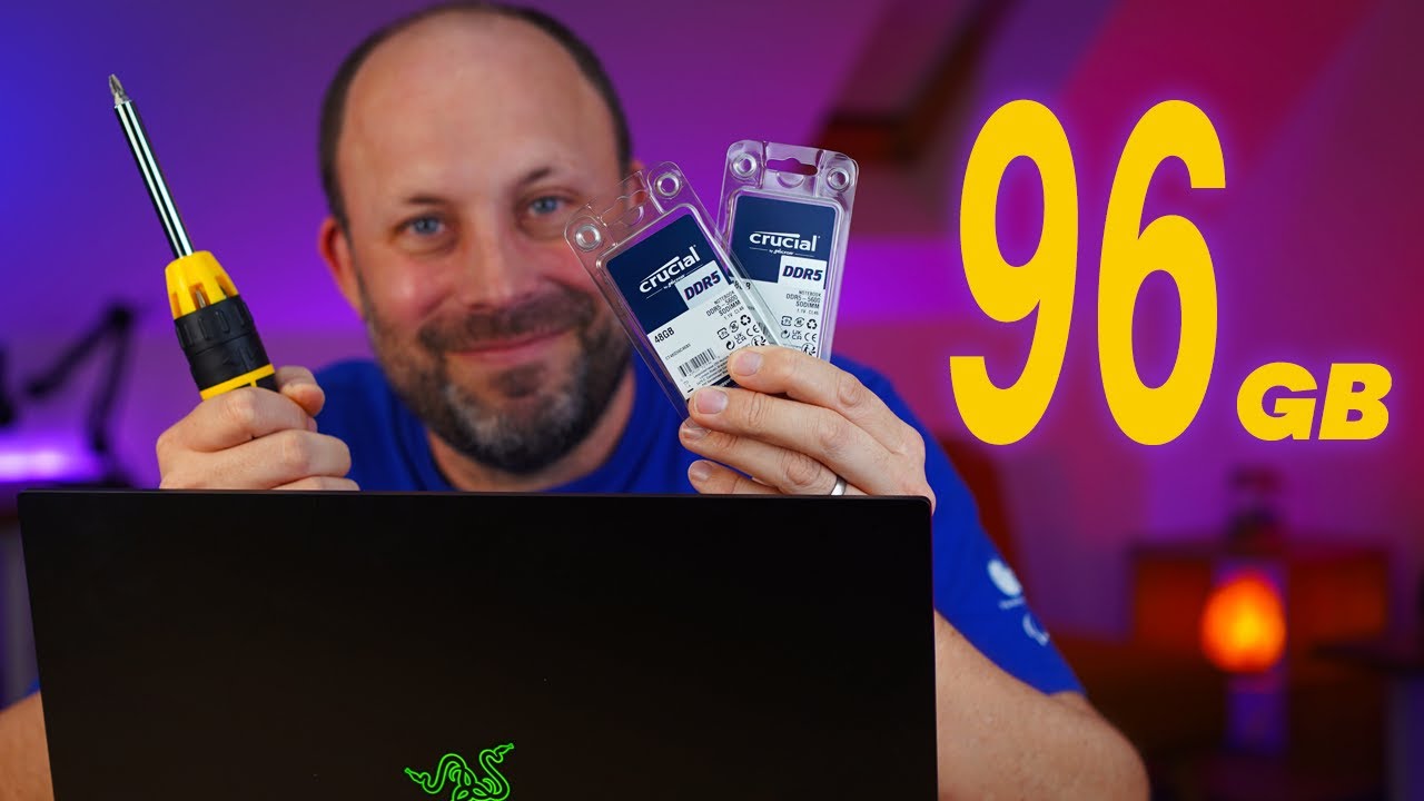 96 ГБ в вашем ноутбуке! Обзор комплекта оперативной памяти Crucial DDR5 5600 МГц объемом 96 ГБ. В...