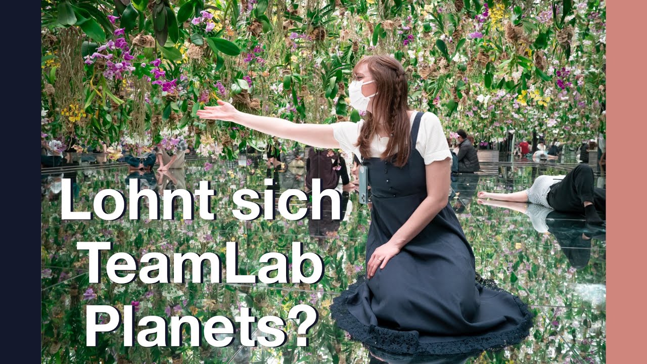 Wie cool ist das TeamLab Planets?