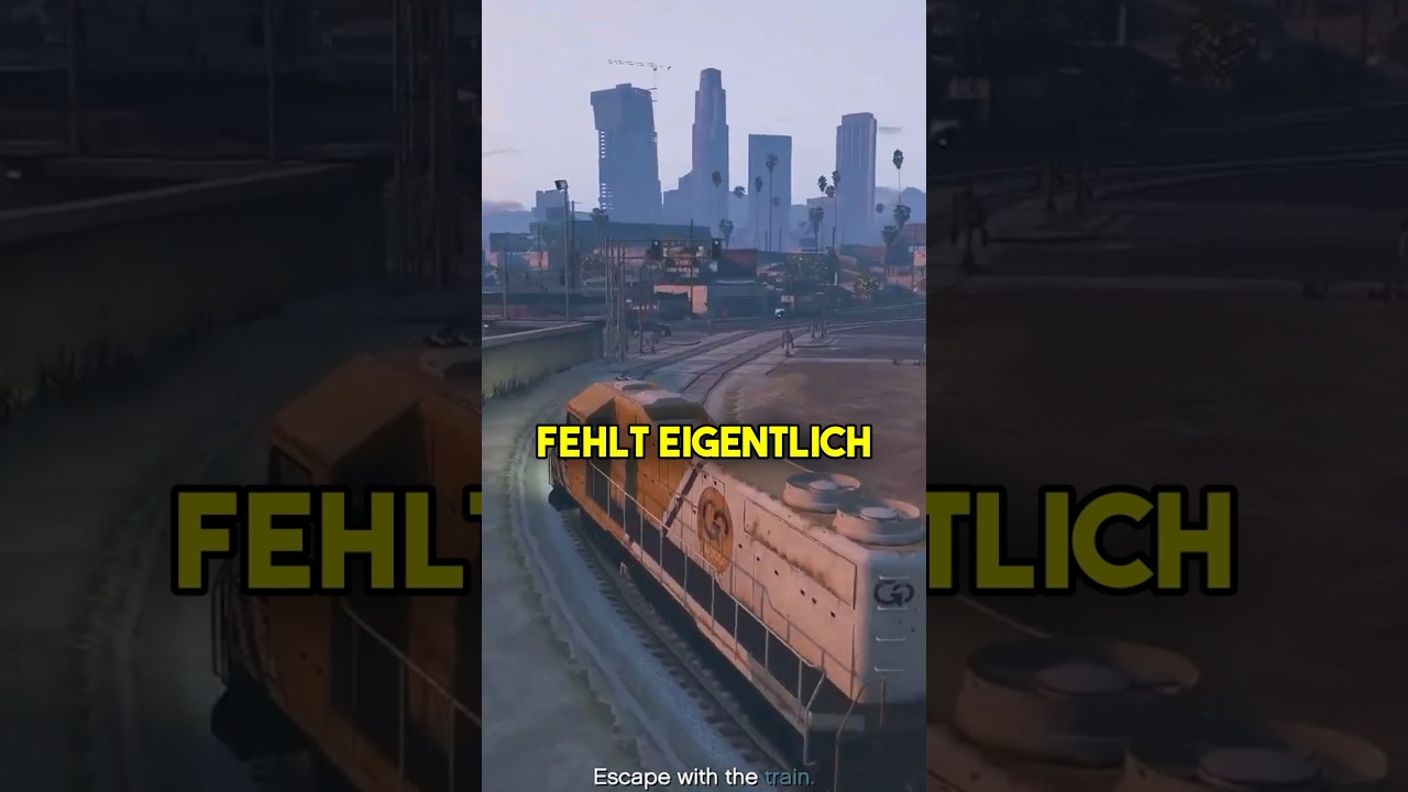 Endlich den Zug in GTA 5 Fahren...🥳