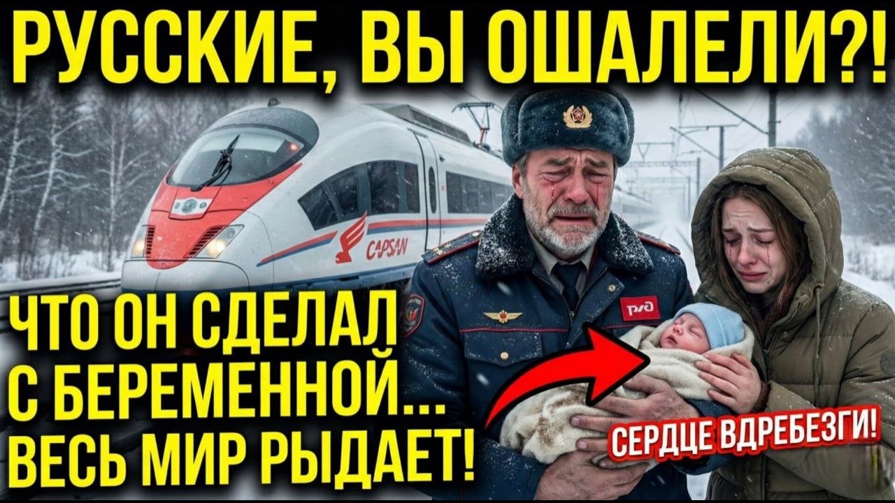 «РУССКИЕ ВЫ ОШАЛЕЛИ?!»: Что проводник поезда Москва-Владивосток сделал с беременной гречанкой...