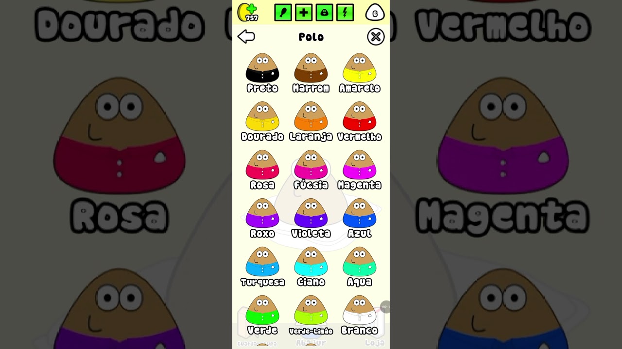 Joguei o pou ele muito legal 