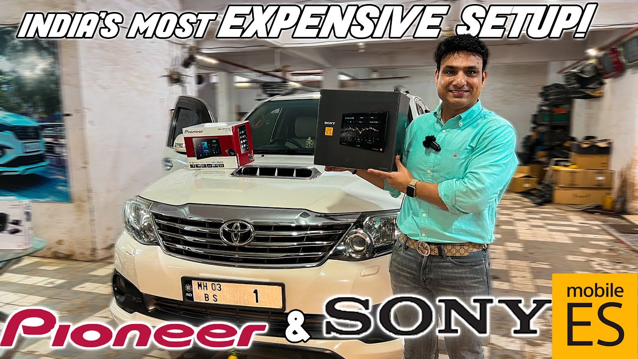 INDIA'S MOST EXPENSIVE AUDIO SETUP INSTALLED IN THIS FORTUNER || PIONEER & SONY ES || 📞9321811482