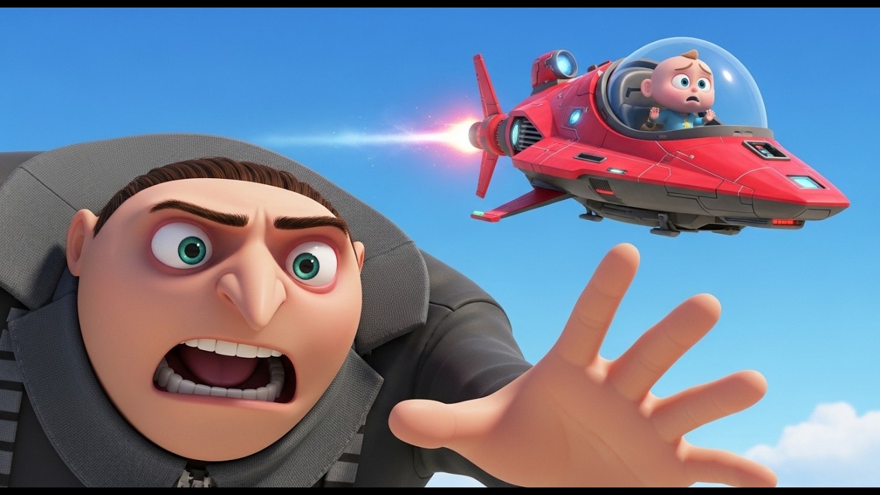 Despicable Me 4: Gru Saves The Baby! 😱👶🚗 | Kidobum