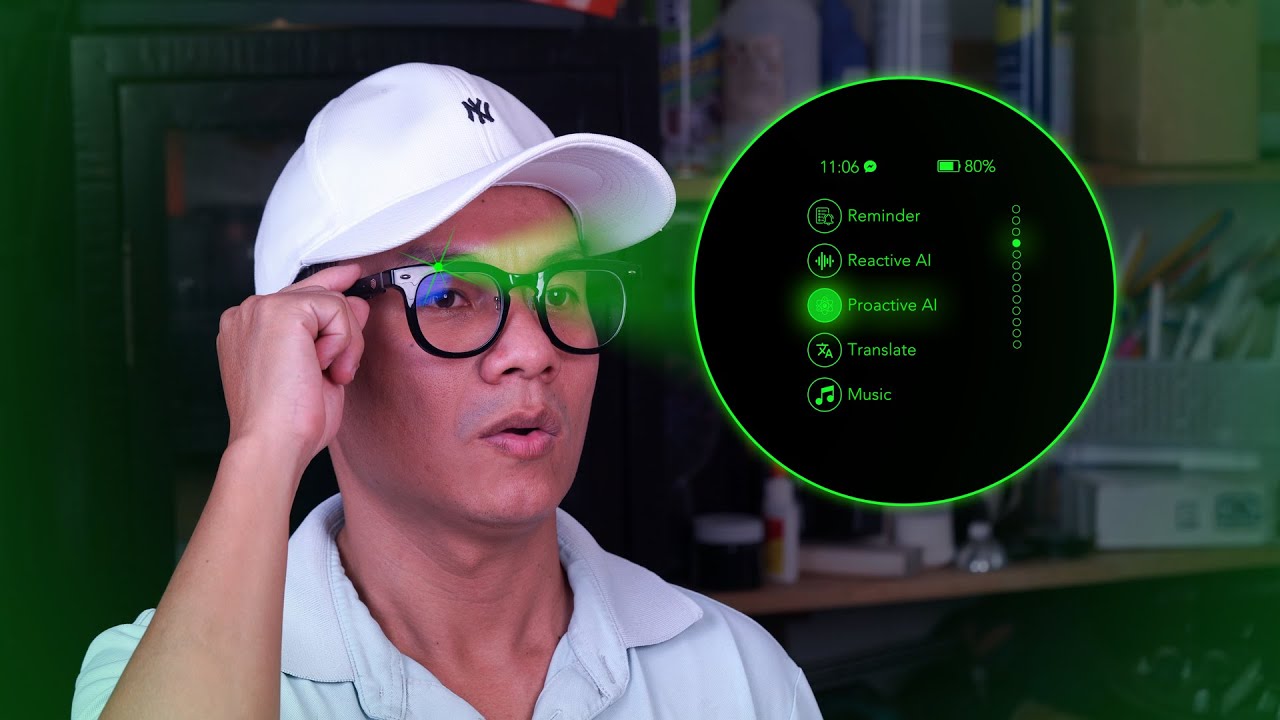 Halliday Glasses có gì hay? Kính AR mỏng nhẹ nhất tôi từng thử