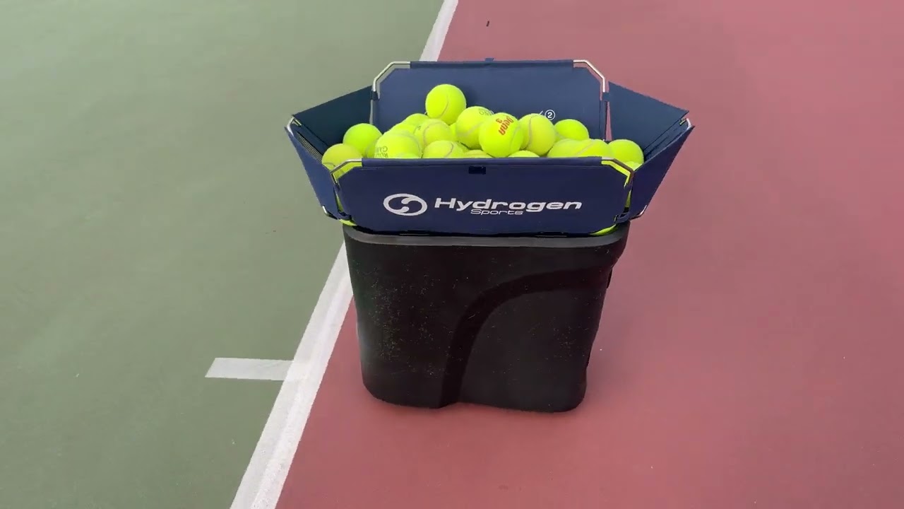 Hydrogen Sports Proton Tennis ball machine + App features Unboxing