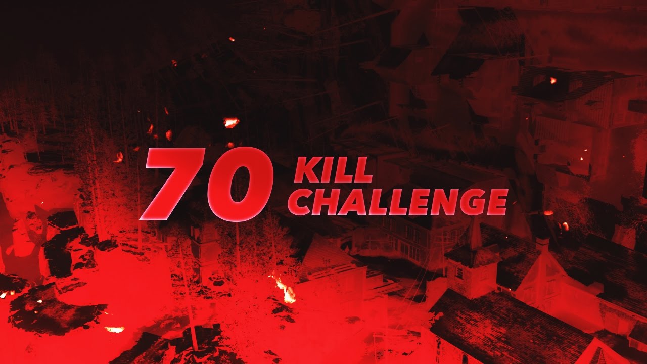 CRAZIEST BO3 70 KILL CHALLENGE EVER!