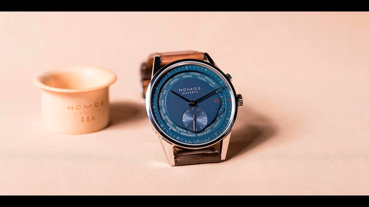 Nomos Zurich Worldtimer True Blue