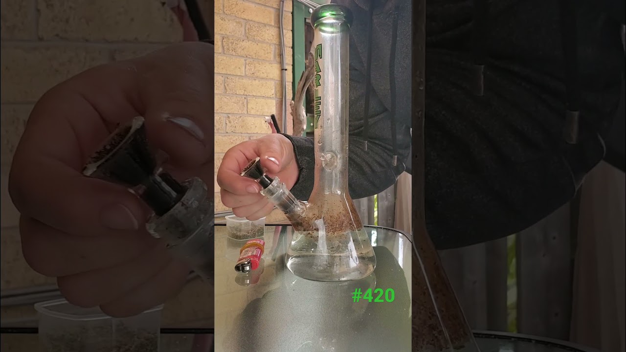 Big Milky Bong Hit. #420 #Shorts