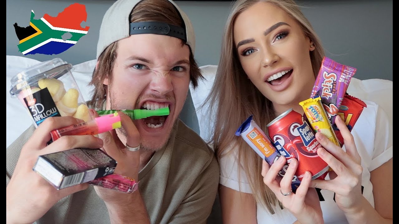 AUSTRALIANS TRY SOUTH AFRICAN CANDY!