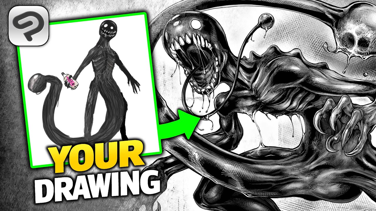 I Drew My Subscriber’s Monsters… PROPERLY