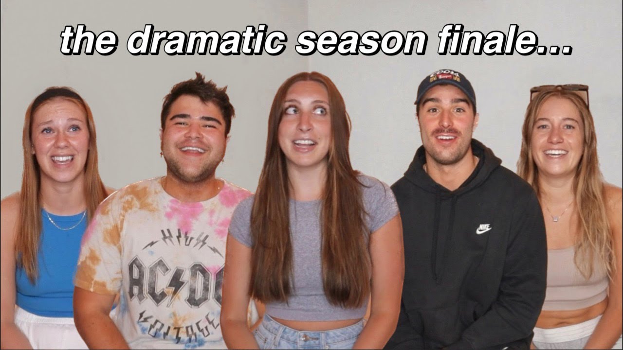 turning my college life into a reality TV show... SEASON FINALE