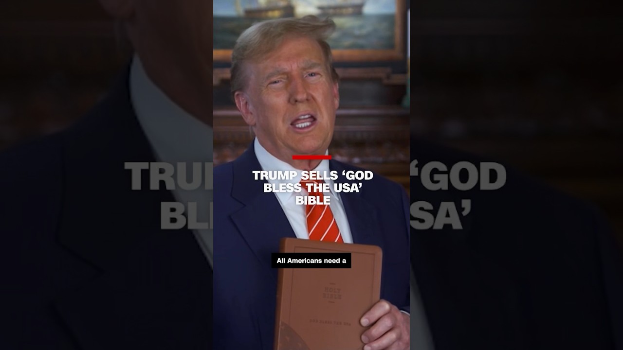 Trump sells 'God Bless the USA' Bible