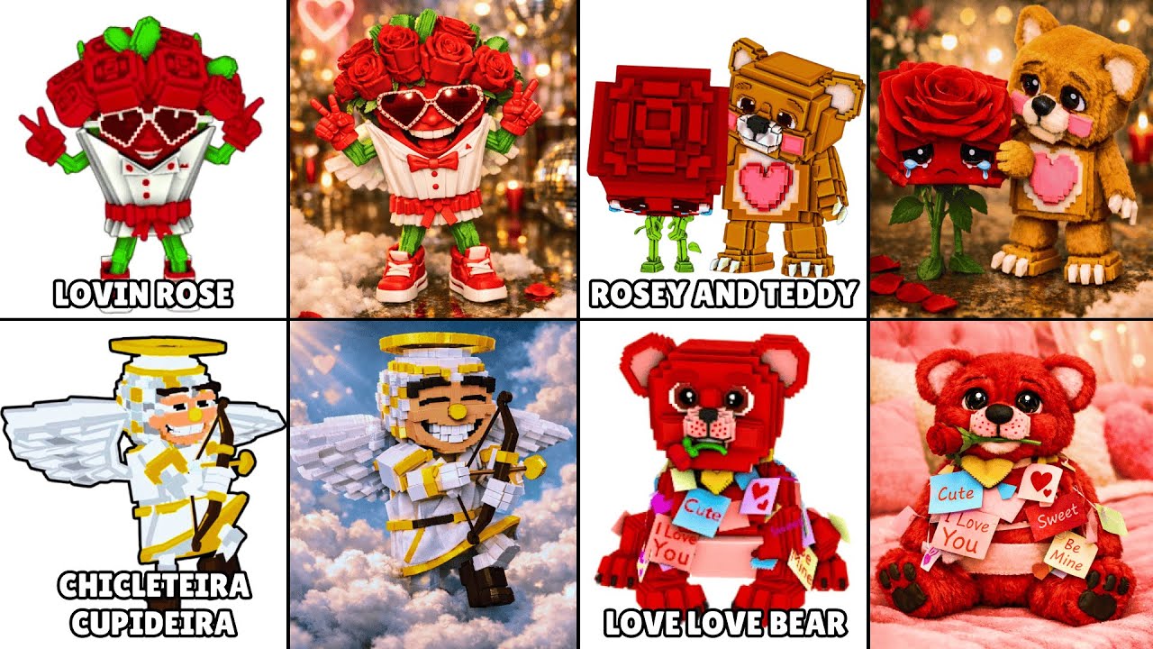 NEW 💞VALENTINE'S DAY💕 UPDATE! All New Steal A Brainrot Characters vs Italian Brainrot