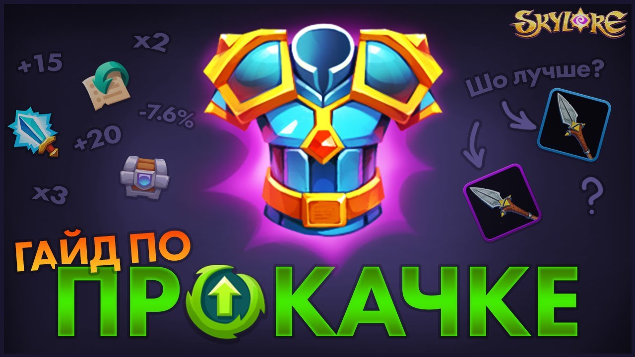 🔥 Skylore: Гайд на прокачку шмота 🔥