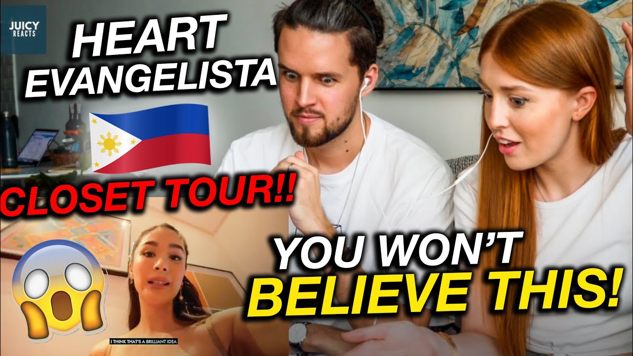 Реакция на Heart Evangelista INSANE CLOSET TOUR (Настоящий сумасшедший богатый азиат на Филиппинах!)