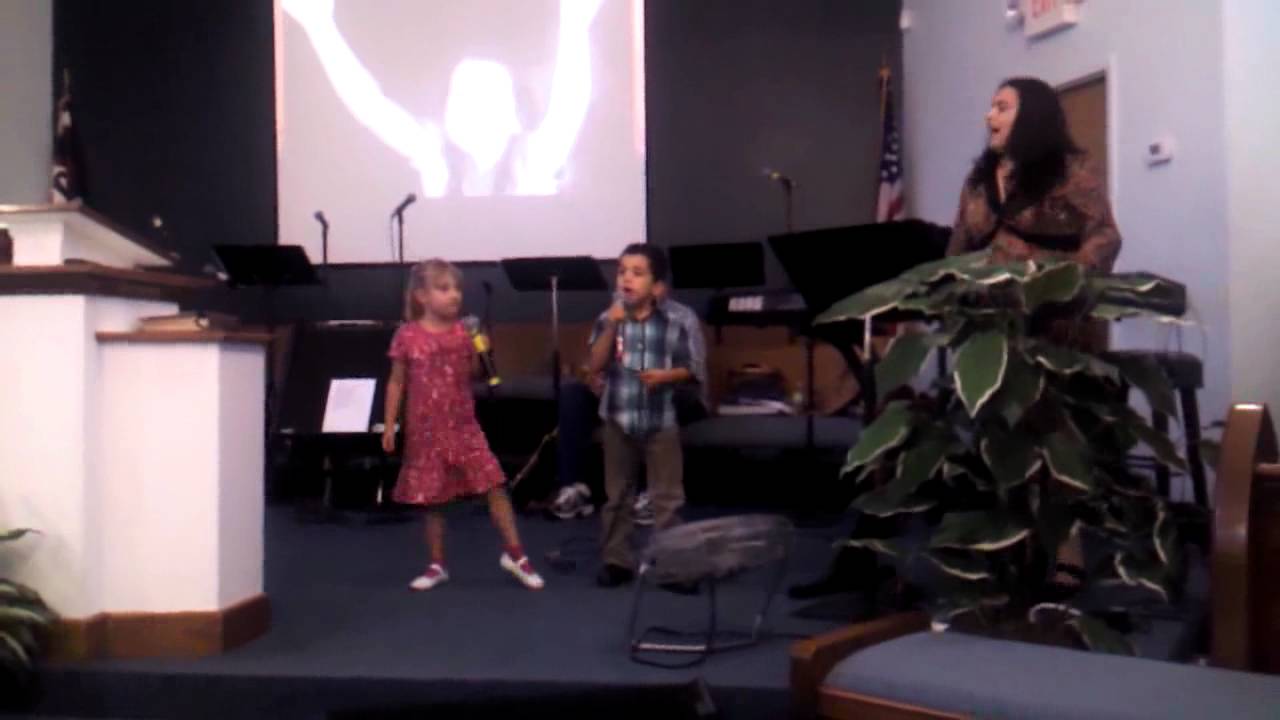 Angels from heaven from apopka church of god of prophecy is sing in ocoee church of god of prophecy