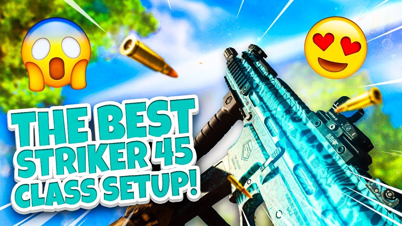 The GOD-LIKE STRIKER 45 Class Setup in Modern Warfare (Best Striker 45 Class Setup)