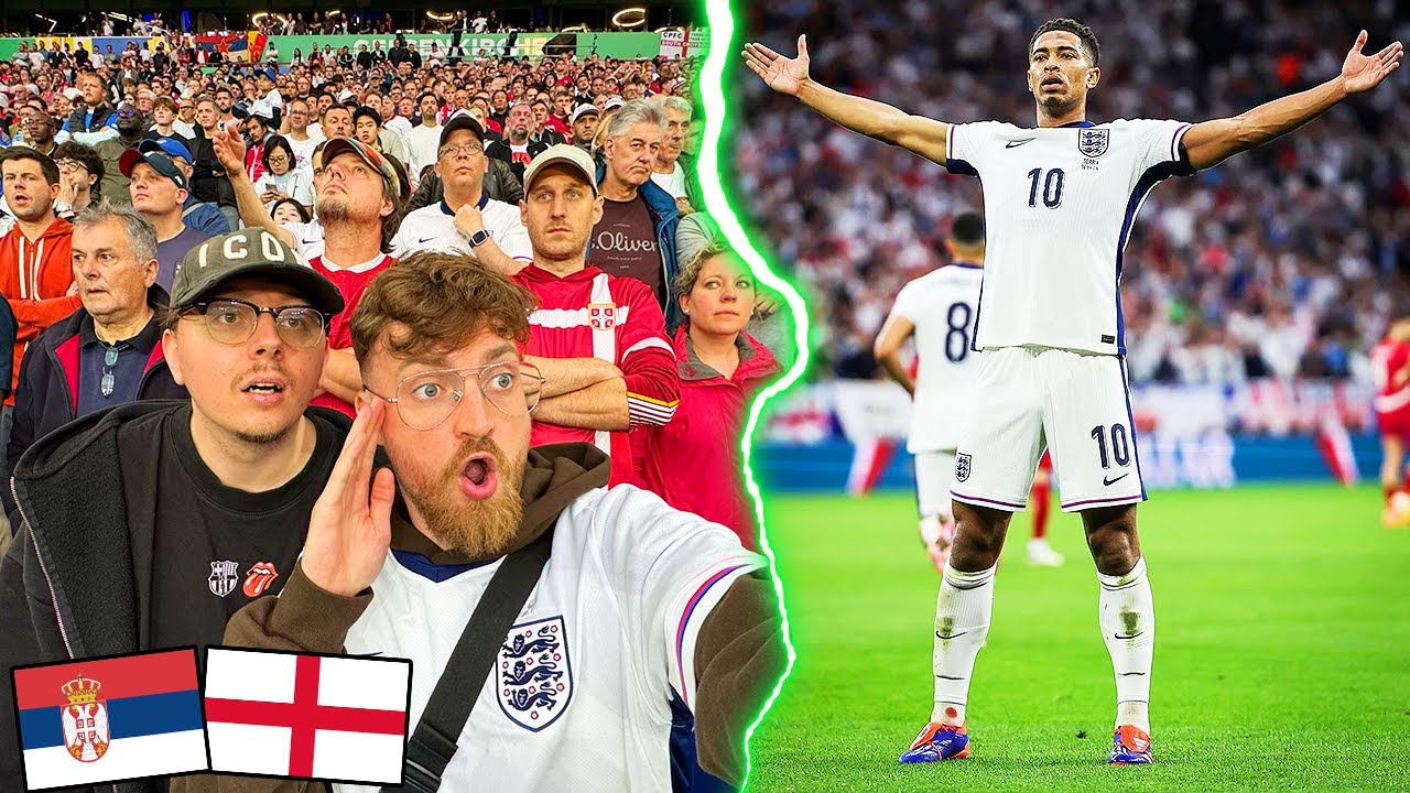 Serbien vs. England - EM Stadionvlog 🇷🇸🏴󠁧󠁢󠁥󠁮󠁧󠁿 | BELLINGHAM AM RASIEREN 🪄 | ViscaBarca