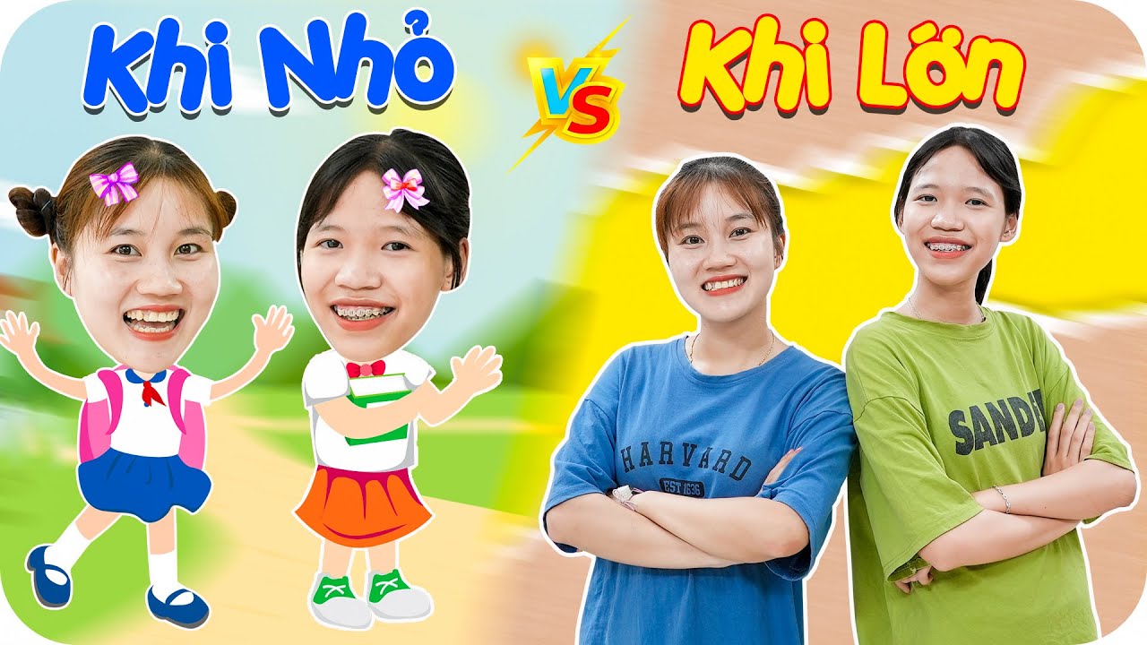 Bạn Khi Nhỏ Và Khi Lớn ♥ Min Min TV Minh Khoa
