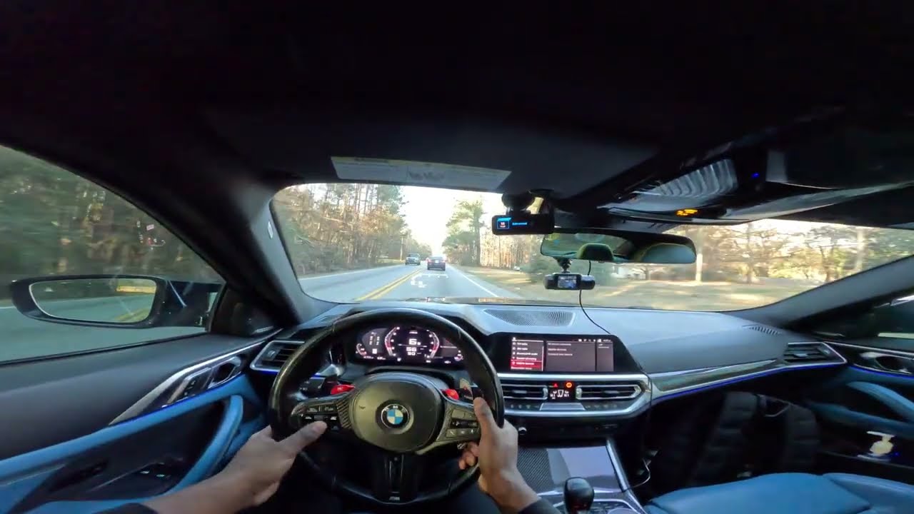 RUSHING TO THE GYM IN 750HP G82 M4 COMPETITION WITH COPS ON HIGHWAY