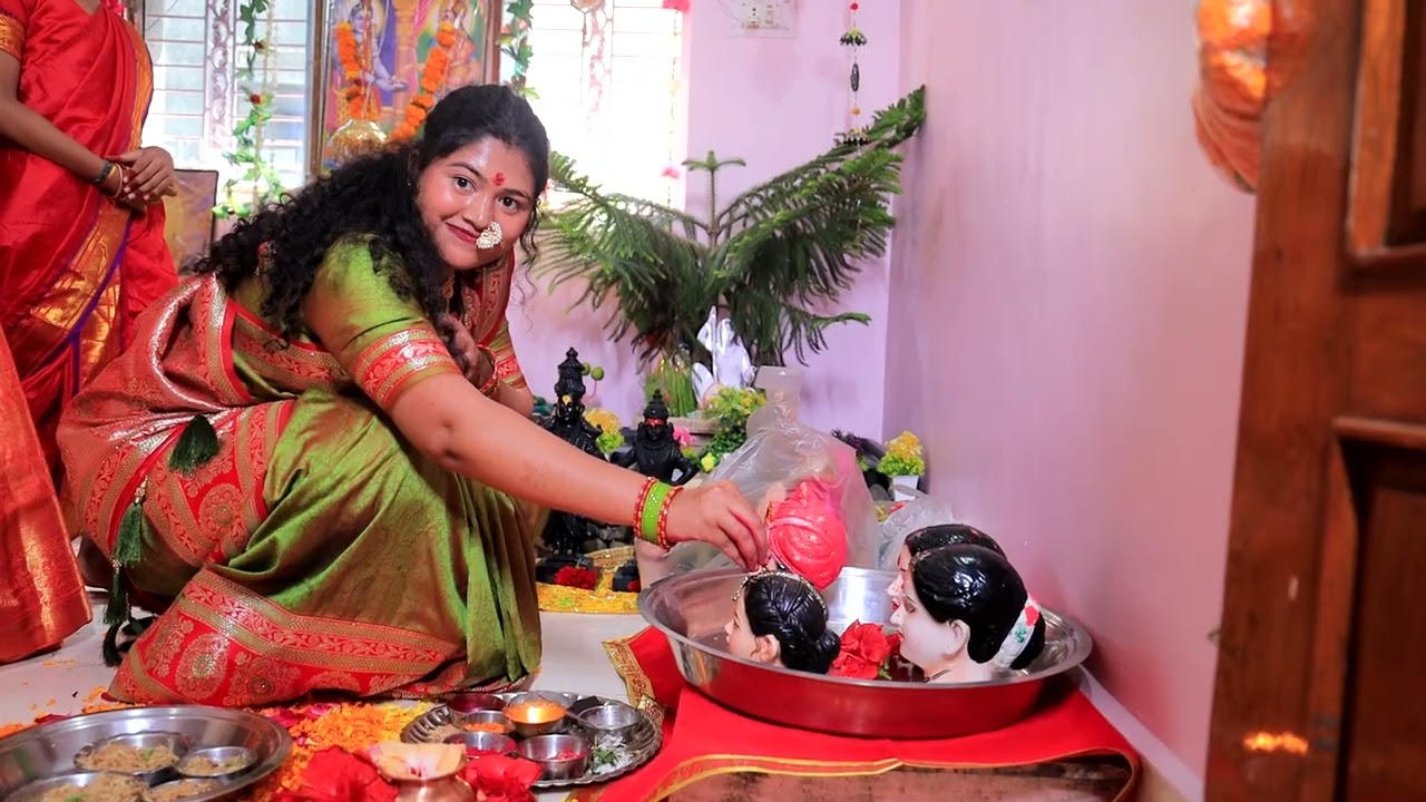 Mahalaxmi 2024 | Vidarbha mahalakshmi | Gauri Ganpati decoration 2024
