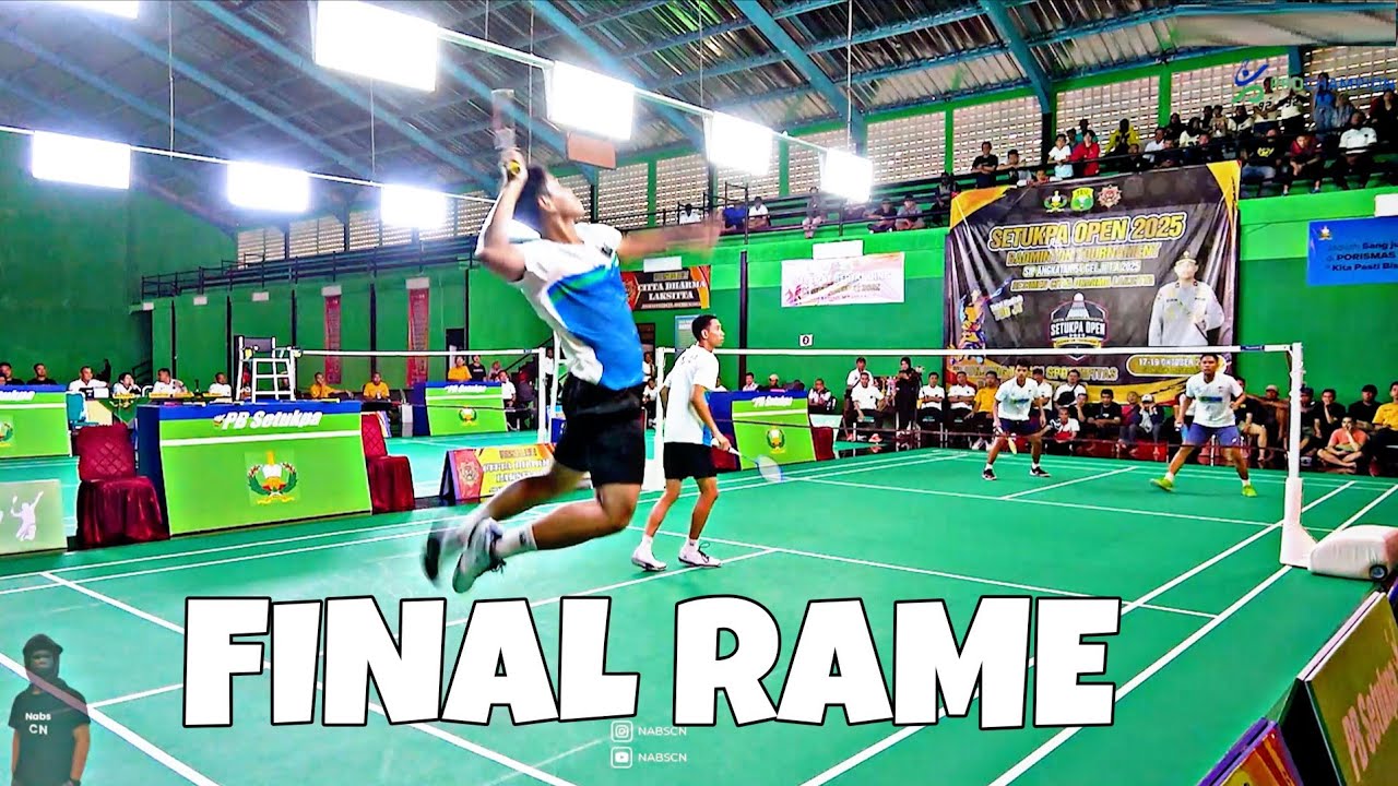 FINAL EMOSIONAL 😱 Ade Yusuf / Hardianto vs Lutfi / Alwi