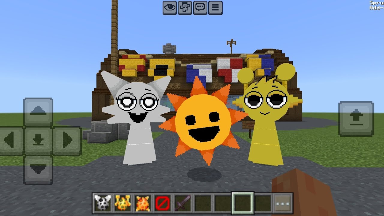 Sprunki Incredibox Mod in Minecraft PE 