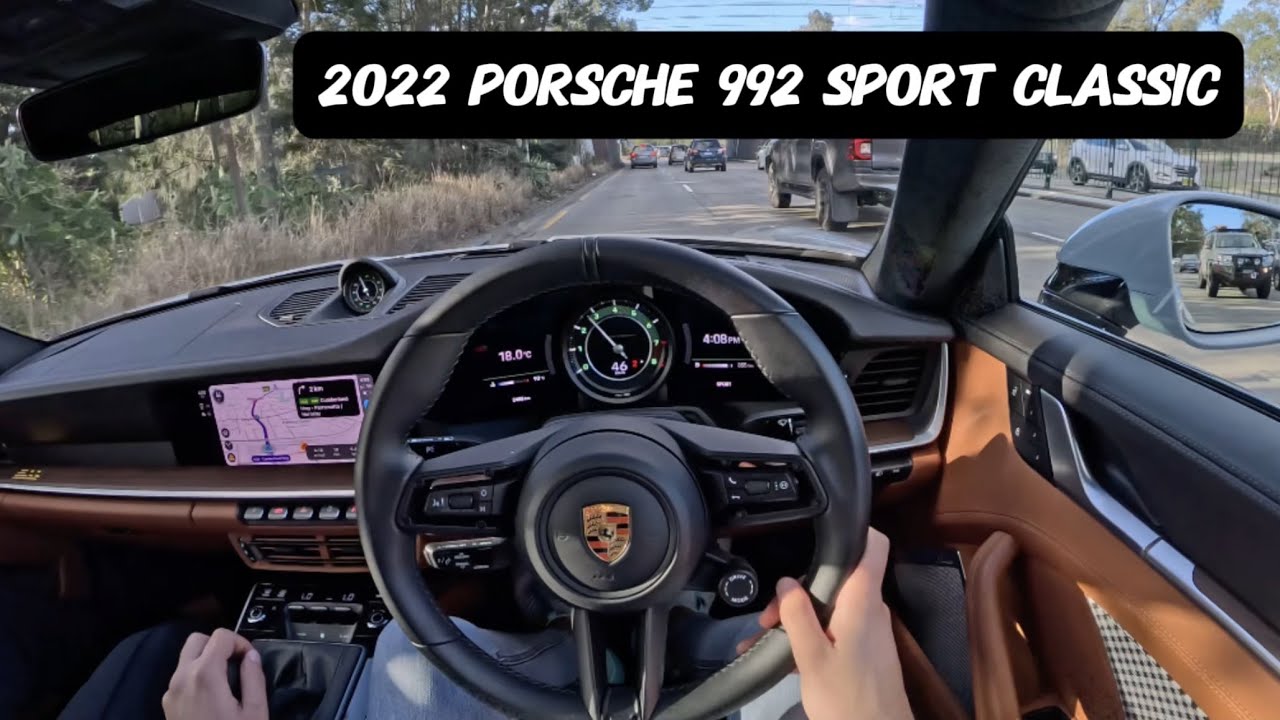 2022 PORSCHE 992 SPORT CLASSIC - Daily Drive (POV FOOTAGE)