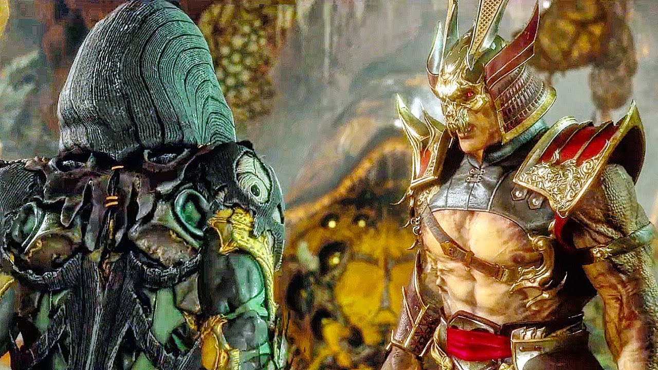 Shao Kahn Finds Out D'Vorah Killed Mileena Scene - Mortal Kombat 11