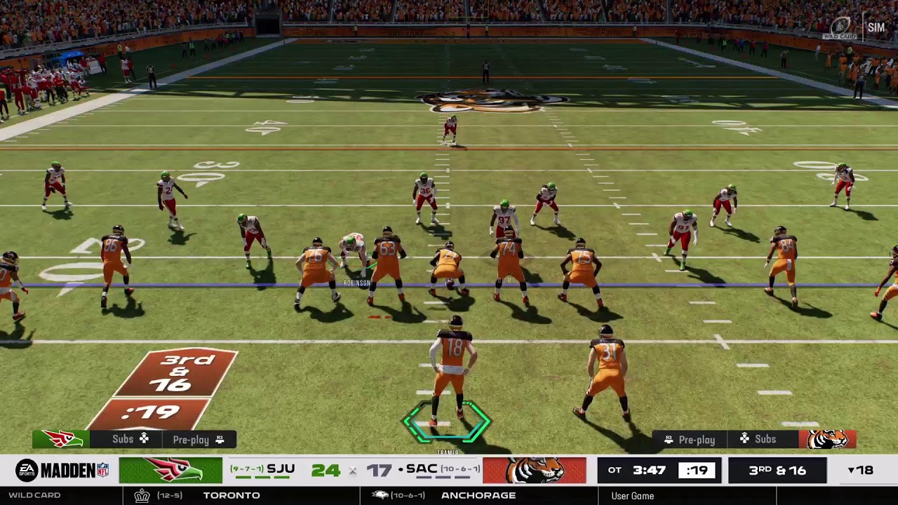 Global Football League Playoffs Wild Clash 12🏉 NFC  (6) San Juan vs (3) Sacramento
