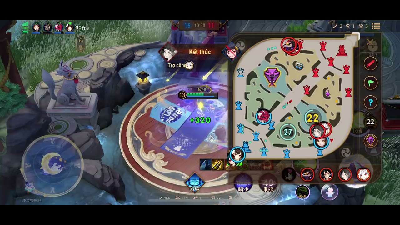 Onmyoji Arena - Nhị Khẩu Nữ nay đc buff mạnh quá, phải ban thôi
