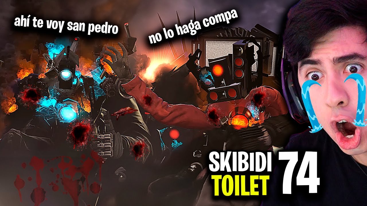 SKIBIDI TOILET 74 😭 EL TITÁN CÁMARA MUERE y ASTROTOILETS ATACAN !!😱 - Reacción y Secretos