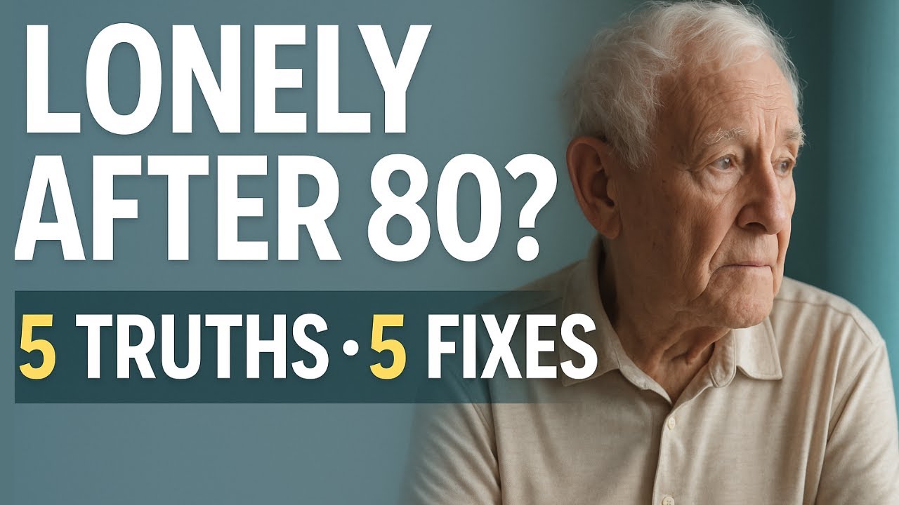 ⚠️ Loneliness Epidemic After 80: 5 Shocking Truths & Fast Fixes Seniors Need