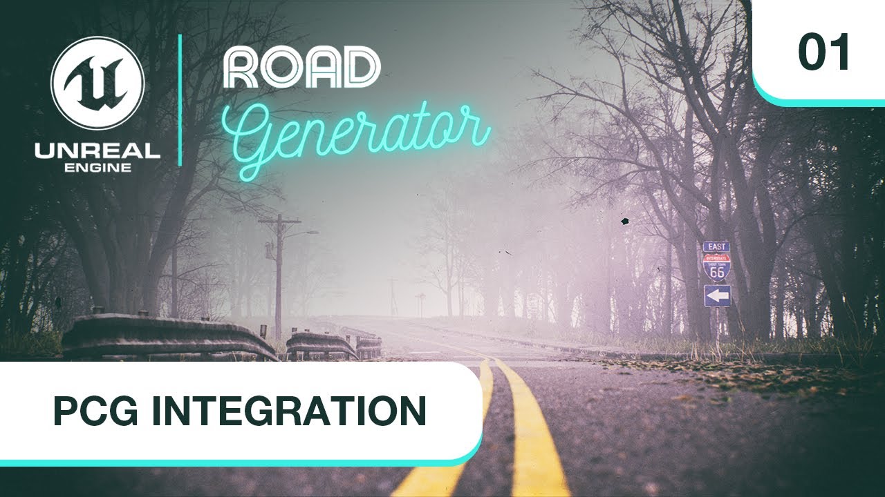 Road Generator For UE 5 - PCG Integration