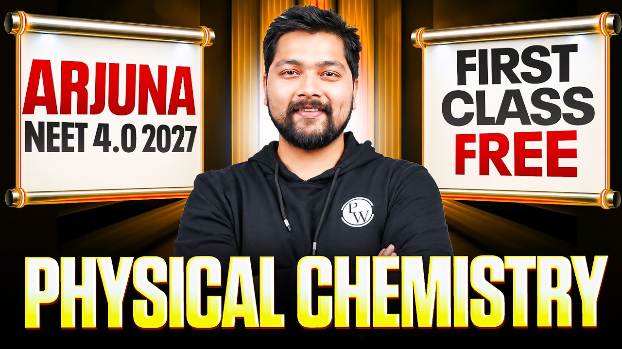 1st Class of Physical Chemistry by Nikhil Sir || ARJUNA NEET 4.0 2027 - Class 11th NEET 🔥