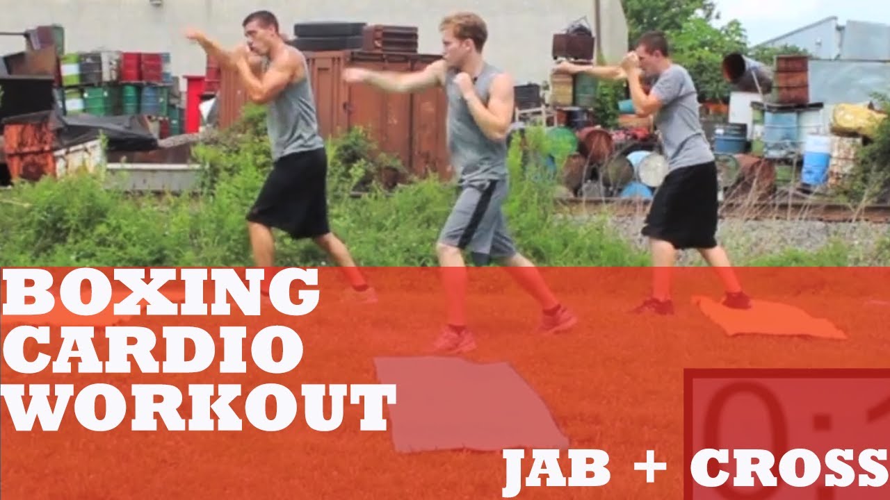HOME WORKOUT: Boxing Cardio JAB + CROSS