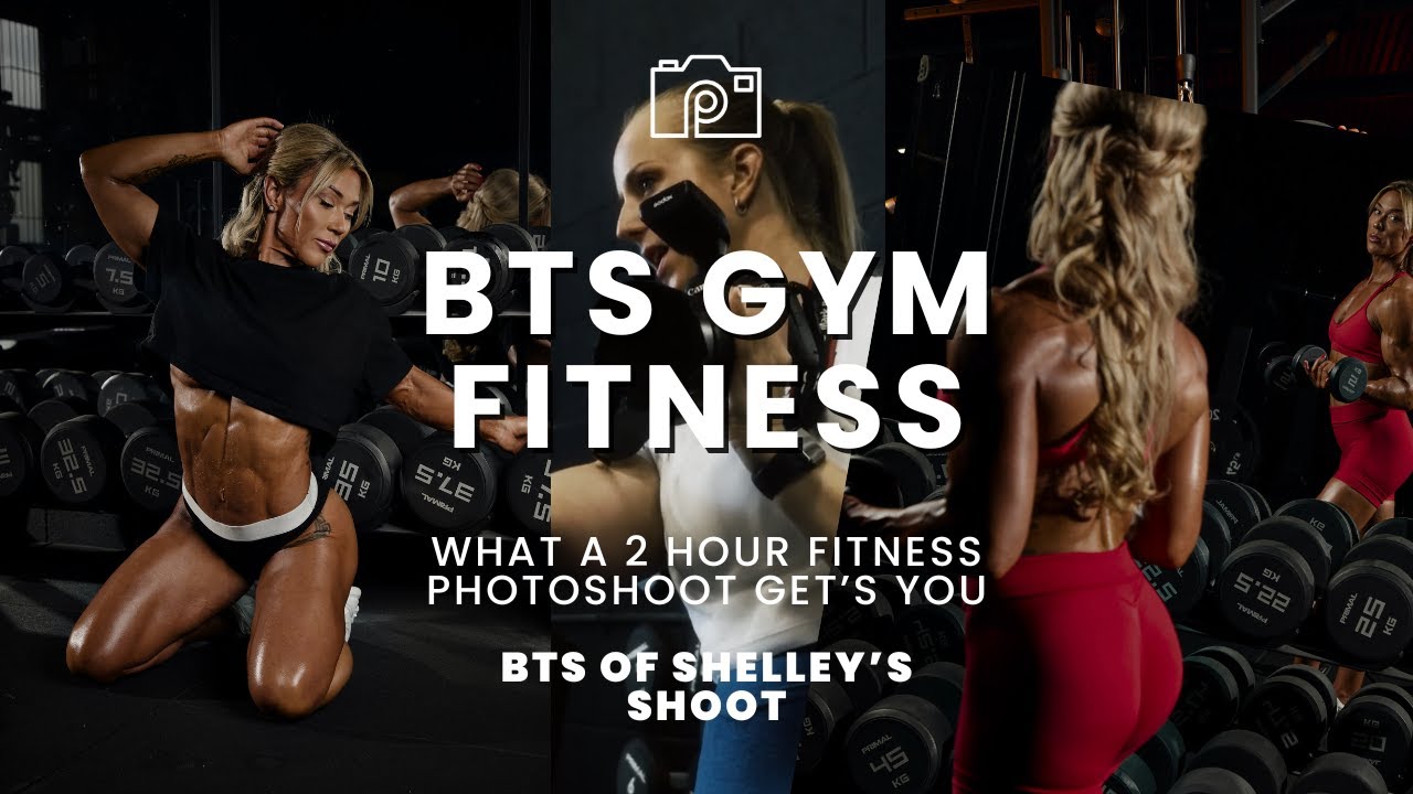 📸 Behind a Fitness Photo Shoot 🎥 | What 2 Hours Actually Gets You | Shelley's Gym Photo's