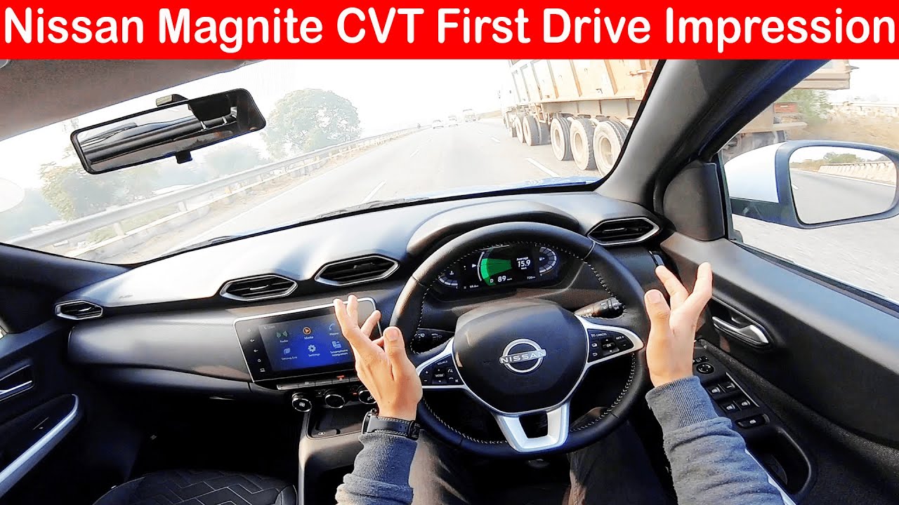 Nissan Magnite CVT First Drive Impression l Aayush ssm