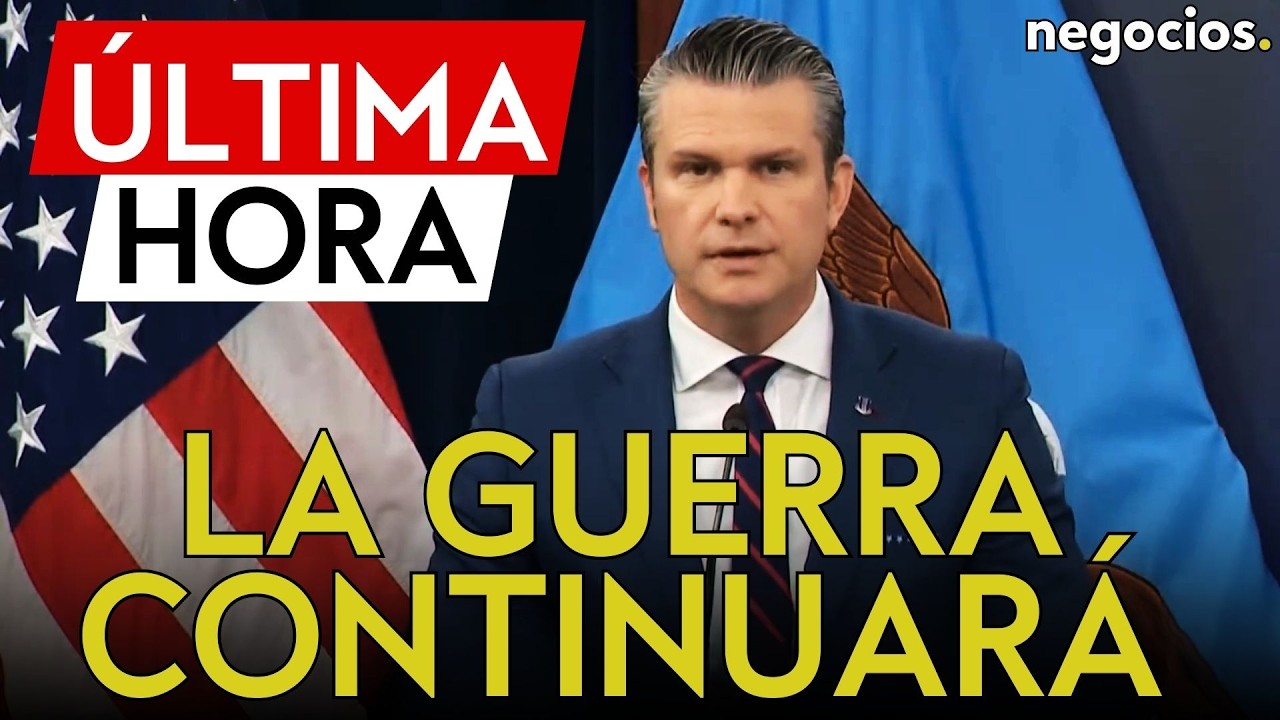 ÚLTIMA HORA | Hegseth advierte a Irán: EEUU tiene armas suficientes para continuar la guerra