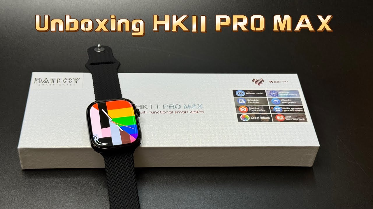 Unboxing HK11 Pro Max - New King of Series 10 copy? #smartwatch #wearabletech