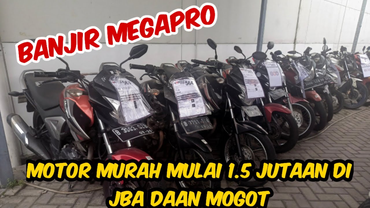 830 MOTOR DILELANG KALI INI ❗YANG CARI MEGAPRO DAN MOTOR 1 JUTAAN SINI MERAPAT KE JBA DAAN MOGOT
