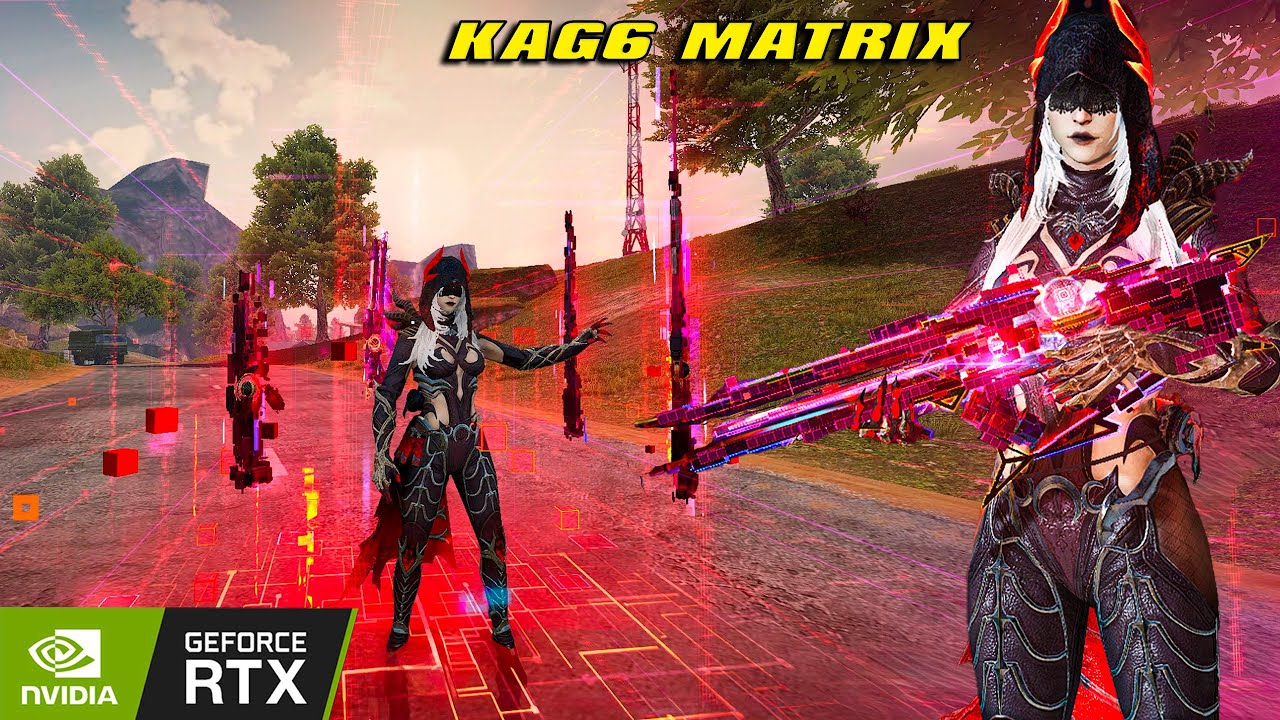 MAXED NEW EVO SKIN KAG6 MATRIX! RANDOM SQUAD BLOOD STRIKE MAX GRAPHIC