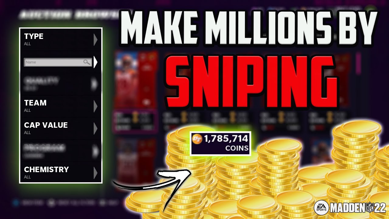 THE BEST SNIPING FILTERS IN MADDEN 22 ULTIMATE TEAM! | TEAM DIAMONDS COLLECTION TOOL
