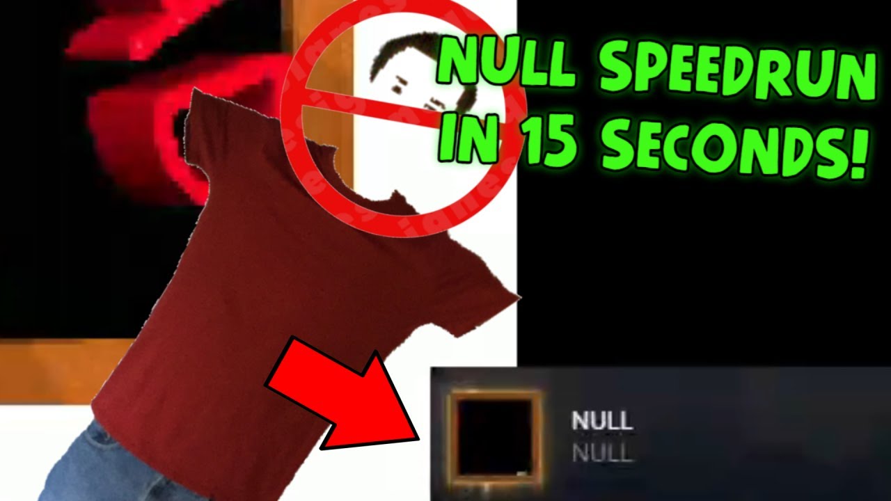 NULL SPEEDRUN IN 0:15 [WR] // Baldi's Basics Classic Remastered