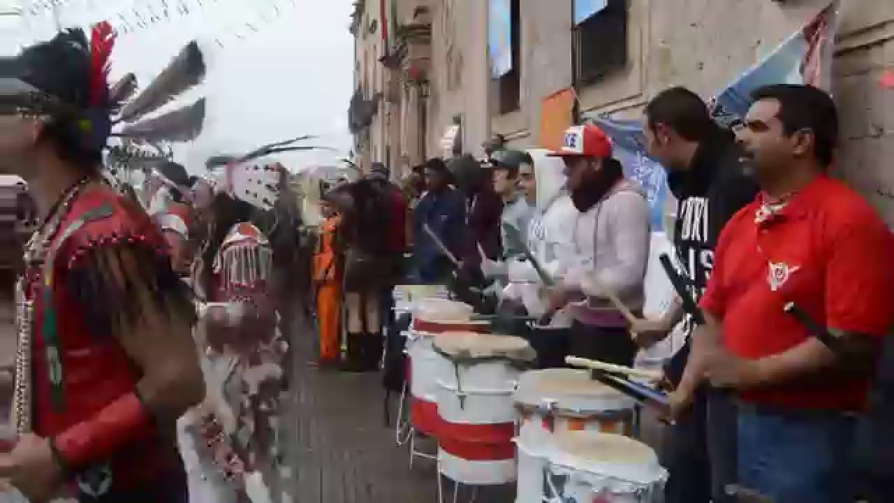 DANZA DE LA COLONIA SANTA FE EN EL SANTUARIO DE DURANGO MEXICO¡¡