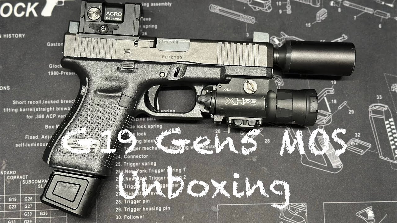 G19 Gen5 MOS unboxing