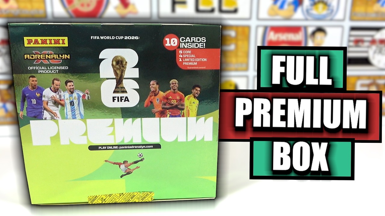 NEW ADRENALYN XL WORLD CUP 2026 Full Premium Box Opening | Exclusive Limited Edition In Every Pack